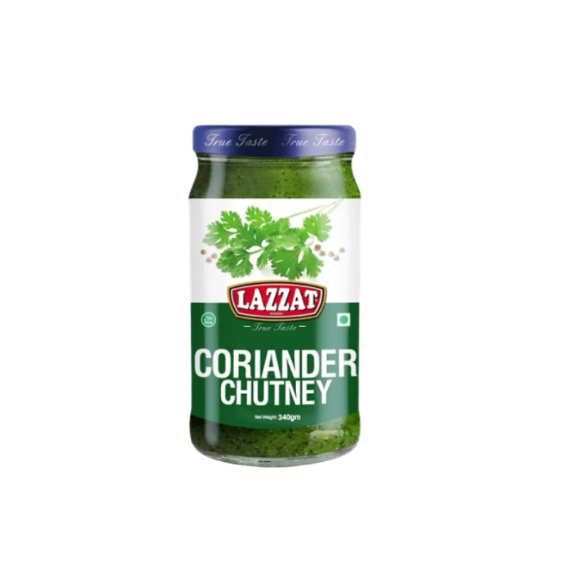 Lazzat Coriander Chutney (340g)